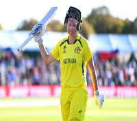 Alyssa HealyHolds the world record for the most runs in a Women's T20 International