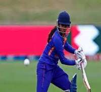 Sabbhineni MeghanaTop-order batter and one of the standby players named in India's World Cup 2022 squad