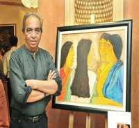 M. F. Husain son Shamshad Hussain M. F. Husain son Shamshad Hussain
