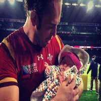 Alun Wyn Jones daughter Mali