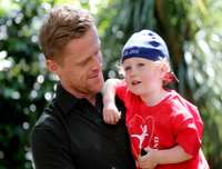 Damien Duff child Woody Damien Duff child Woody