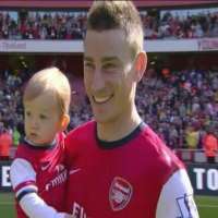 Laurent Koscielny son Noah Laurent Koscielny son Noah