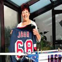 Jaromir Jagr Mother Anna Jagrova Jaromir Jagr Mother Anna Jagrova