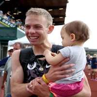 Galen Rupp child Emmie Galen Rupp child Emmie