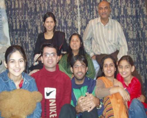 Sanam Baloch Family