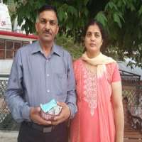 Subedar Sanjay Kumar wife Promila