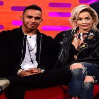 Rita Ora girlfriend Lewis Hamilton