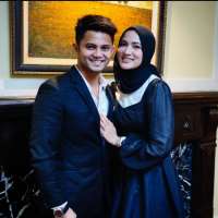 Hairul Azreen wife Hanis Zalikha