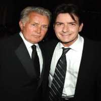 Charlie Sheen Father Martin Sheen Charlie Sheen Father Martin Sheen