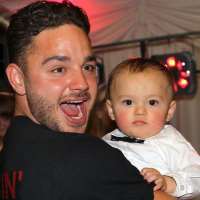 Adam Thomas son Teddy Adam Thomas son Teddy