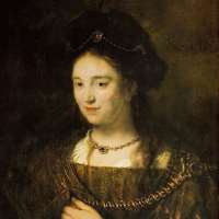 Rembrandt wife Saskia van Uylenburgh
