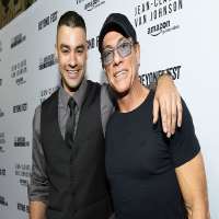 Jean Claude Van Damme son Kristopher Van Varenberg Jean Claude Van Damme son Kristopher Van Varenberg
