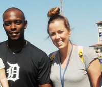 Justin Upton wife Ashley Borror Justin Upton wife Ashley Borror