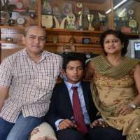 Unmukt Chand Mother Rajeshwari Chand Unmukt Chand Mother Rajeshwari Chand