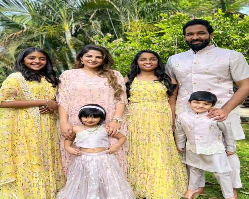 Vishnu Manchu Family