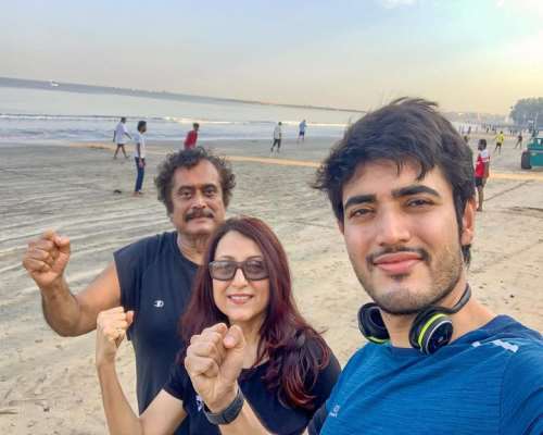Kishori Shahane Family