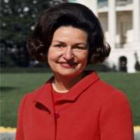 Lyndon B. Johnson (36th President of the United States) wife Lady Bird Johnson