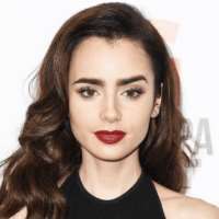 Joely Collins sister Lily Collins (Half-Sister)