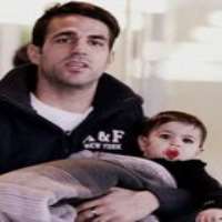 Cesc Fabregas daughter Lia Fabregas Cesc Fabregas daughter Lia Fabregas