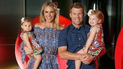 David Warner Family