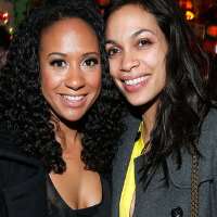 Tracie Thoms boyfriend Rosario Dawson