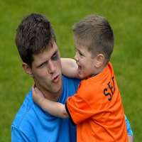 Klaas Jan Huntelaar son Seb