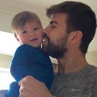 Gerard Pique son Sasha Pique Mebarak