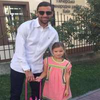 Darijo Srna daughter Kasja Darijo Srna daughter Kasja