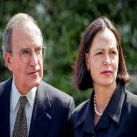 George Mitchell wife Heather MacLachlan George Mitchell wife Heather MacLachlan