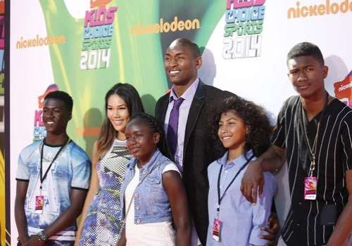 Metta World Peace Family