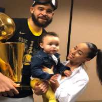 JaVale McGee daughter Genevieve Grey McGee JaVale McGee daughter Genevieve Grey McGee