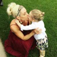 Michelle McCool daughter Kaia Faith Calaway Michelle McCool daughter Kaia Faith Calaway