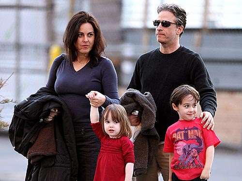 Jon Stewart Family