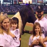Todd Helton daughter Tierney Faith Helton