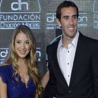 Diego Godin girlfriend Sofia Herrera