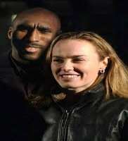 Sol Campbell girlfriend Martina Hingis