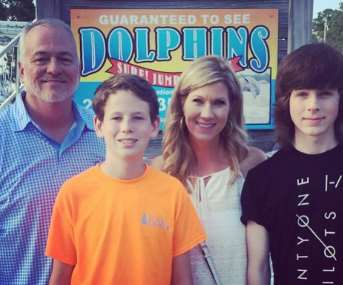 Chandler Riggs Family