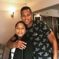 Antonio Valencia daughter Domenica Valencia