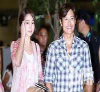 Lee Byung-hun girlfriend Lee Min-jung