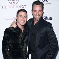Colton Haynes wife Jeff Leatham Colton Haynes wife Jeff Leatham