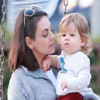 Mila Kunis child Dimitri Portwood Kutcher Mila Kunis child Dimitri Portwood Kutcher
