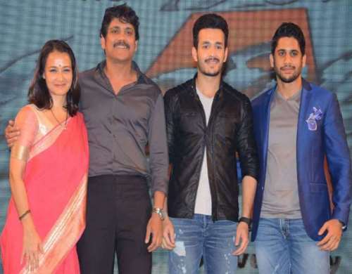 Akhil Akkineni Family