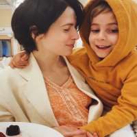 Yuliya Snigir son Fyodr Tsyganov