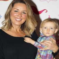 Claire Sweeney son Jaxon Riley Claire Sweeney son Jaxon Riley