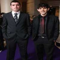 Colin Morgan brother Neil Morgan Colin Morgan brother Neil Morgan