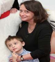 Rachel Dratch son Eli Benjamin Wahl Rachel Dratch son Eli Benjamin Wahl