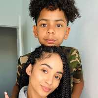 Kayla Phillips son Tru Newkirk Kayla Phillips son Tru Newkirk