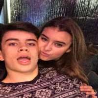 Hayes Grier girlfriend Kalani Hilliker