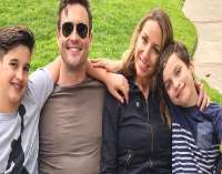 Daniel Goddard son Sebastian Daniel Goddard son Sebastian