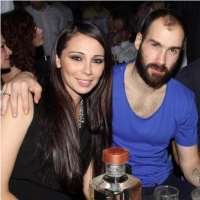 Vassilis Spanoulis wife Olympia Chopsonidou